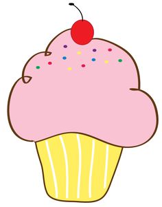 236x301 Cherry Top Cupcake Clipart Cricut Fun Clip Art