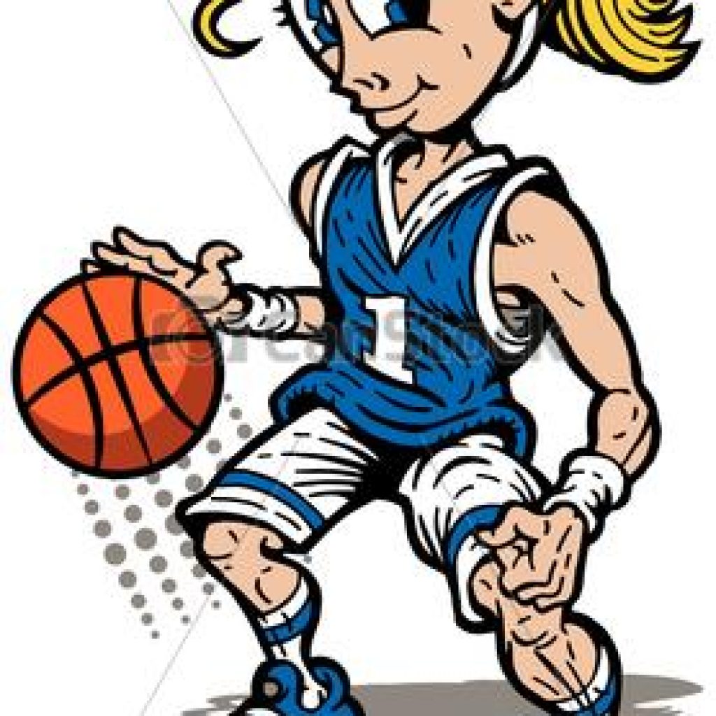 1024x1024 Girls Basketball Clip Art Heart Clipart