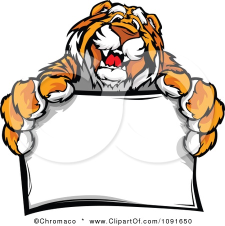 450x452 Tigres Clipart Marks