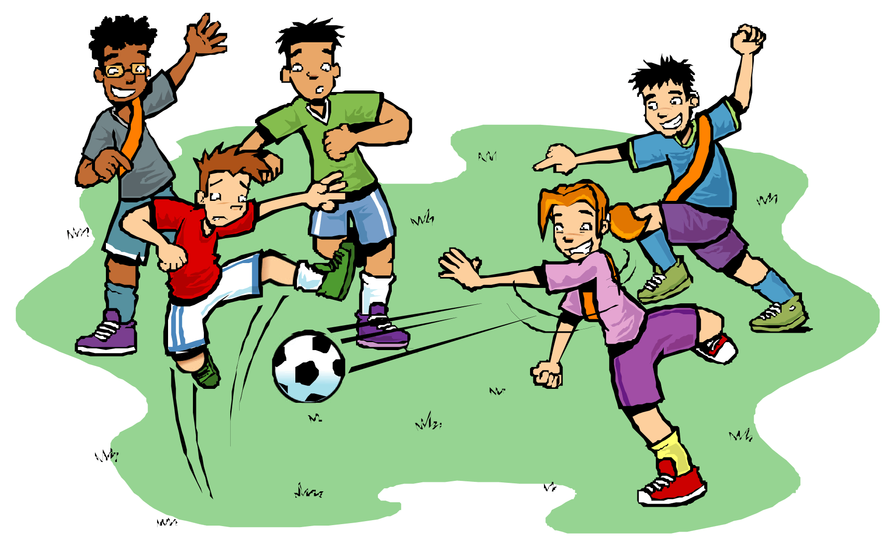 1800x1100 Football Player Clip Art Clipart