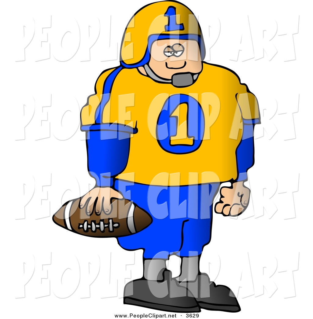 1024x1044 Standing Football Player Clipart Clipart Panda