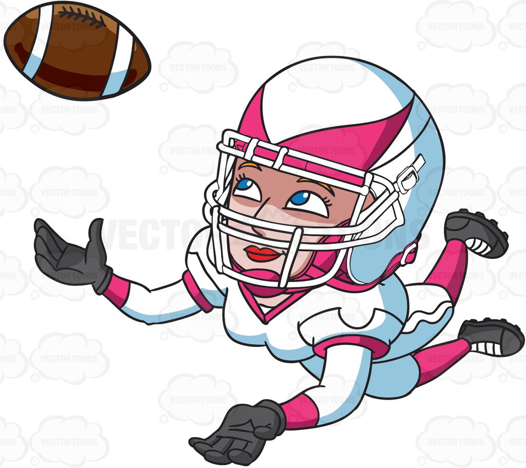 1024x911 College Football Clipart Vector Toons