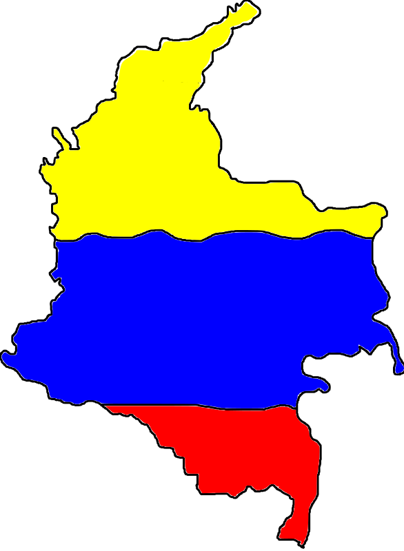 586x800 Free Clipart Mapa Colombia Abcxd97