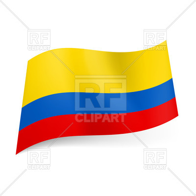 400x400 National Flag Of Colombia Royalty Free Vector Clip Art Image