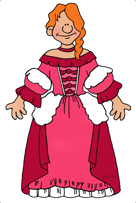 436x648 Colonial America Clip Art By Phillip Martin, Middle Colonist