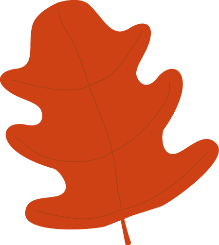 450x504 Brown Clipart Brown Leaf