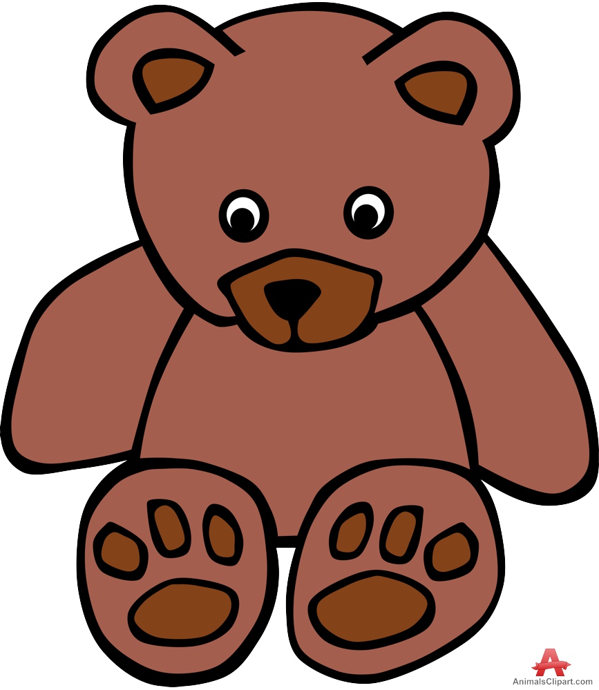 867x999 Brown Bear Clipart Tedy
