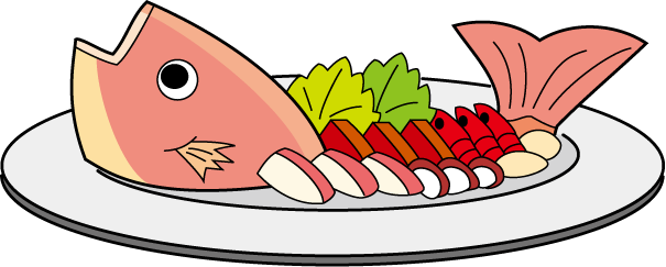 605x243 Clip Art Fish Dinner Pictures Diner Clipart Pencil And In Color