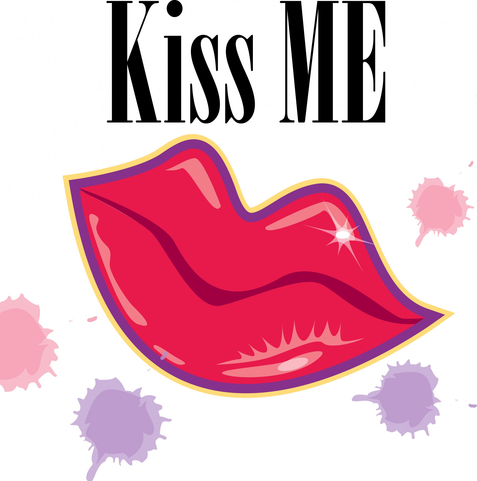 1903x1920 Lipstick Clipart Kiss Me