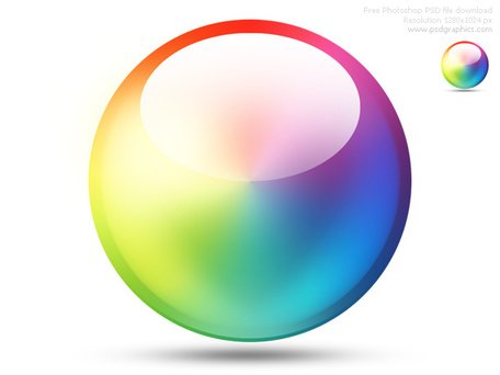 456x342 Free Psd Color Wheel Icon Clipart And Vector Graphics