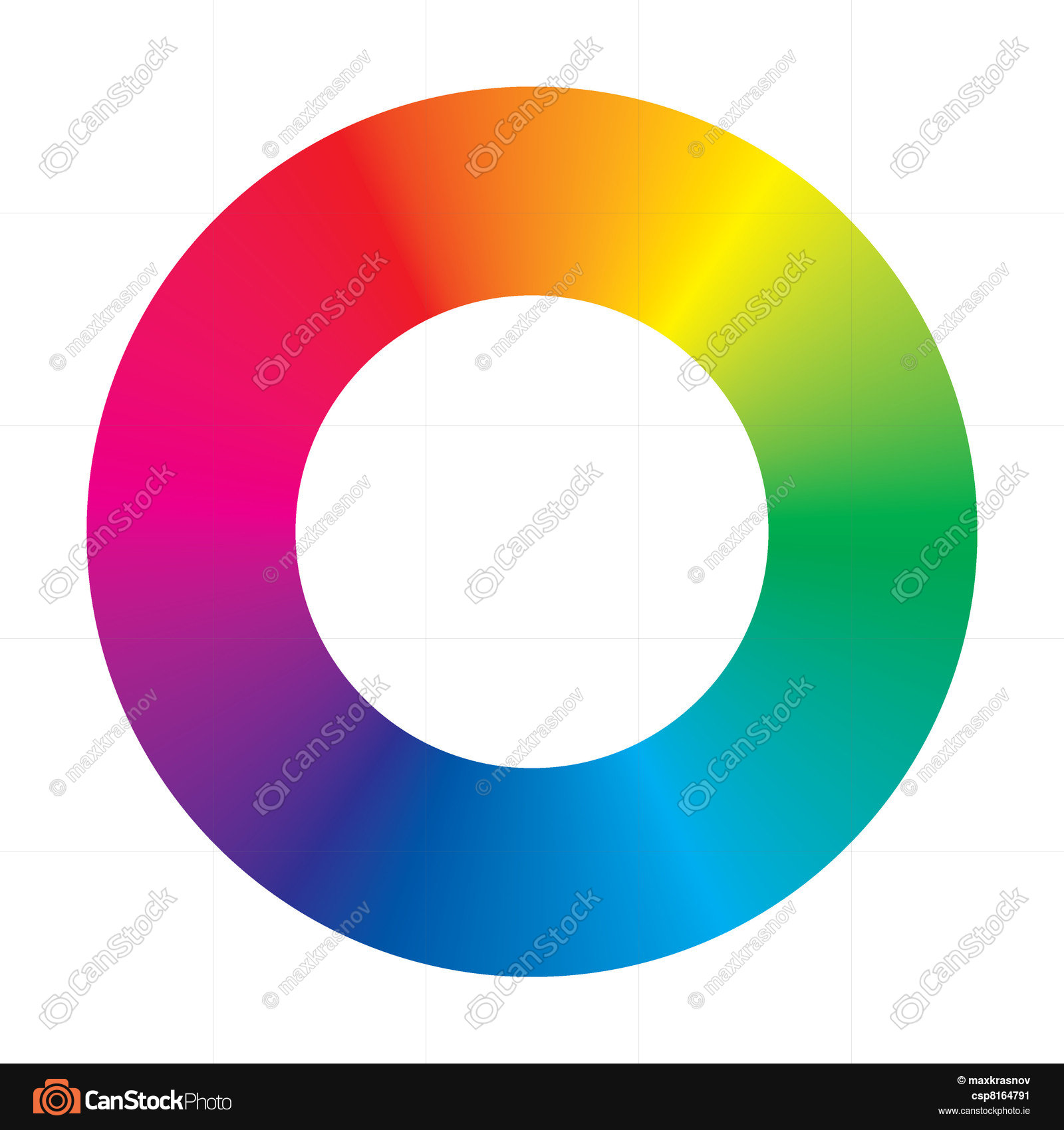 1600x1700 Vector Color Wheel On White Background Vector Clip Art