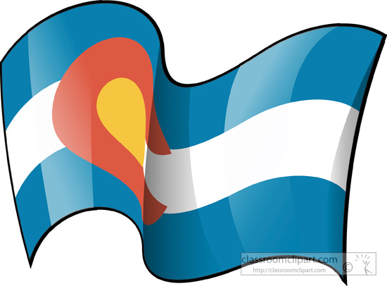 550x406 Colorado Clipart Colorado Flag Clipart