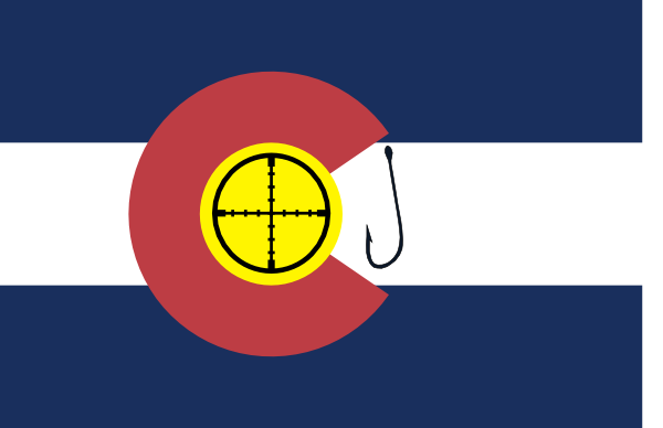 600x388 Colorado Fishing And Hunting Clip Art