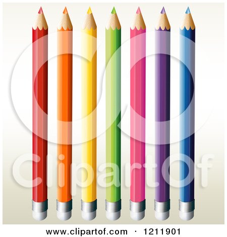 450x470 Clipart Of Colored Pencils