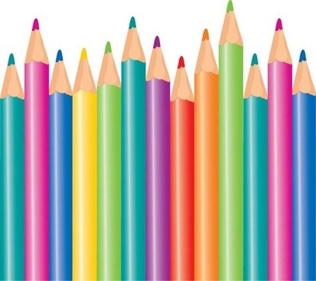 456x406 Free Color Pencils Clipart And Vector Graphics