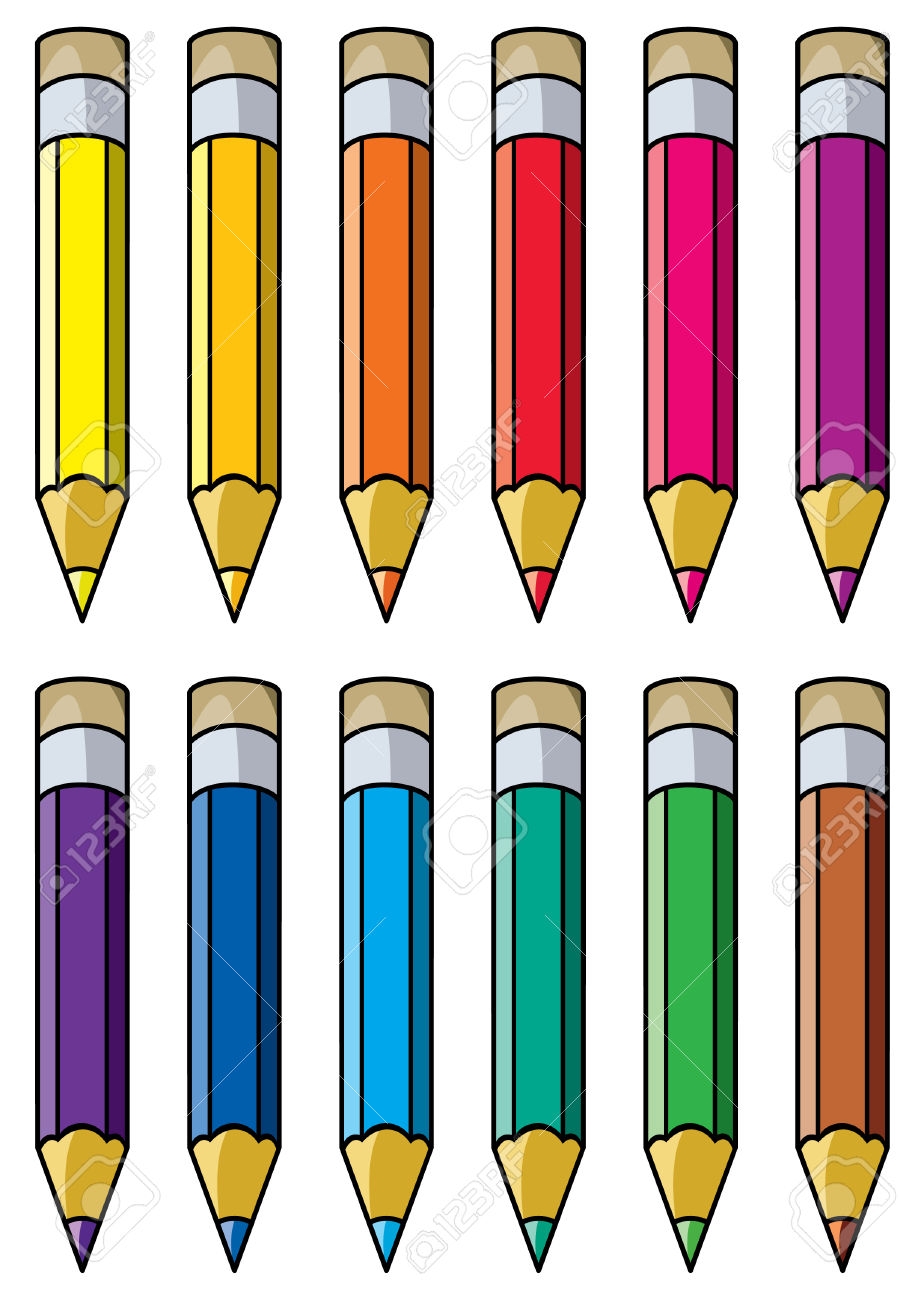 Colored Pencil Clipart at GetDrawings | Free download