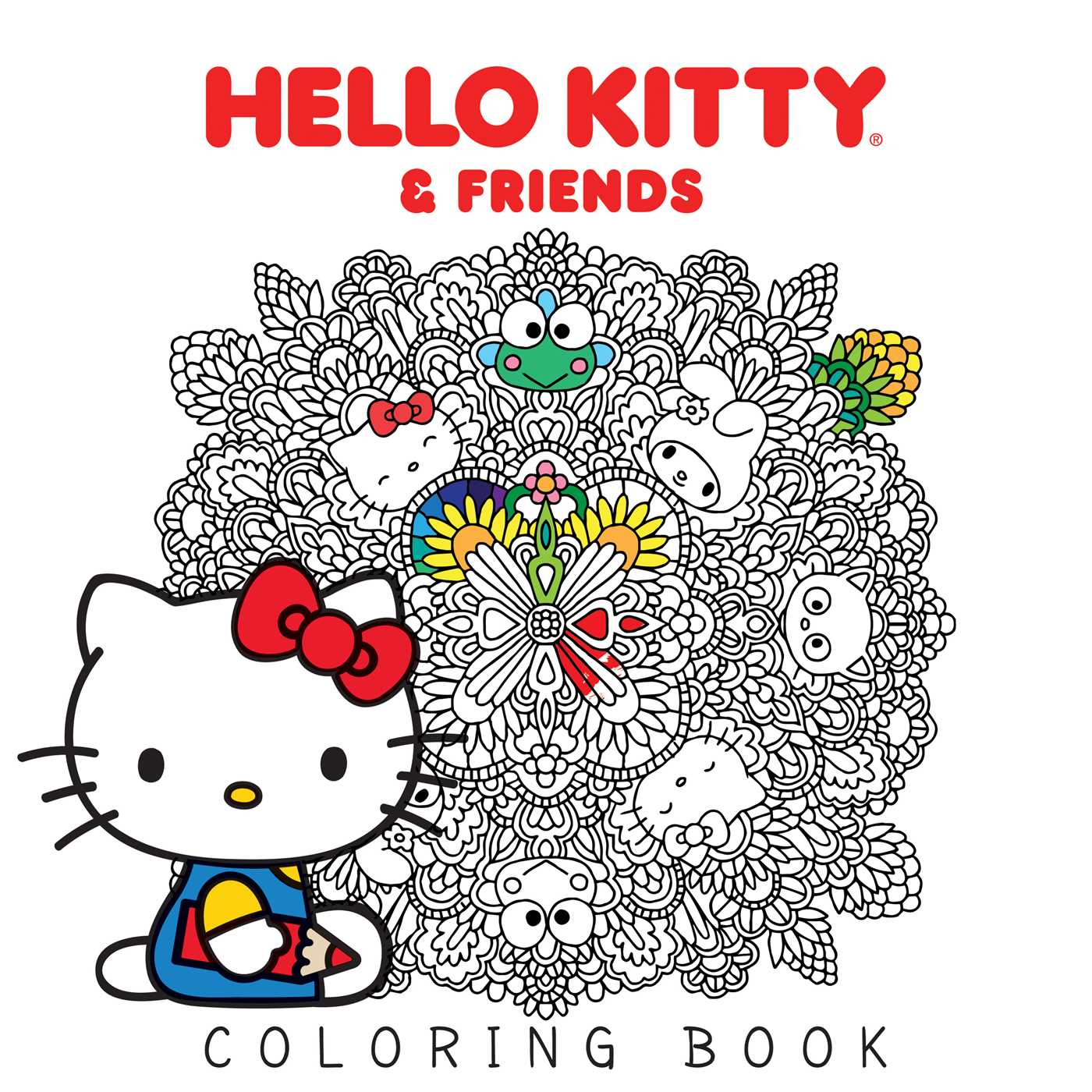 1400x1400 Hello Kitty Amp Friends Coloring Book Book By Various Official