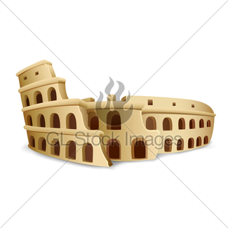 325x325 Roman Colosseum Set Gl Stock Images