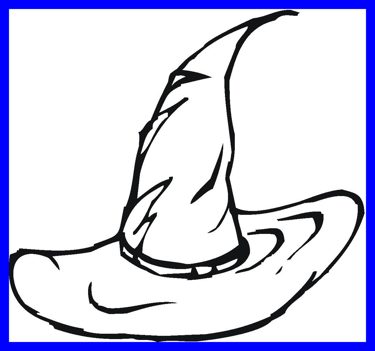 1260x1178 Best Hat Coloring Page Image Clipart Grig Org Pic For Cat