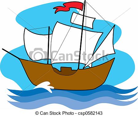 450x377 Sailing Ship Clipart