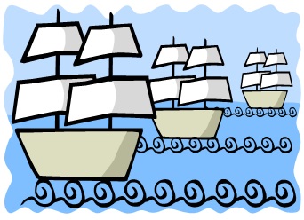 342x248 Columbus Day 3 Ships Clipart Welcome To The Newtown Library Company