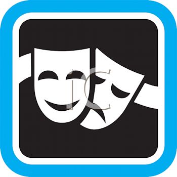 350x350 Comedy And Tragedy Masks Icon