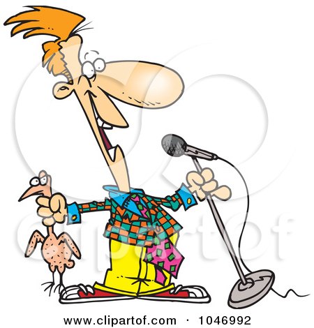 450x470 Royalty Free (Rf) Comedian Clipart, Illustrations, Vector Graphics