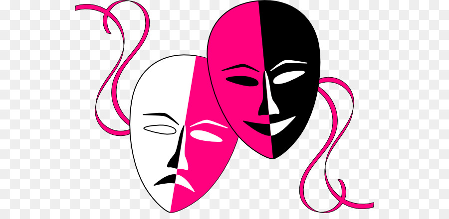 900x440 Theatre Drama Mask Comedy Clip Art
