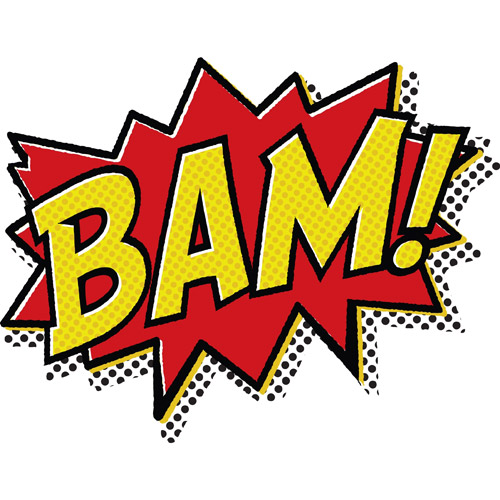 500x500 Image Of Comic Book Clipart