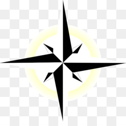 260x260 North Compass Rose Cardinal Direction Clip Art