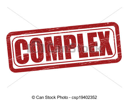 450x351 Stamp With Word Complex Inside, Vector Illustration Clipart Vector