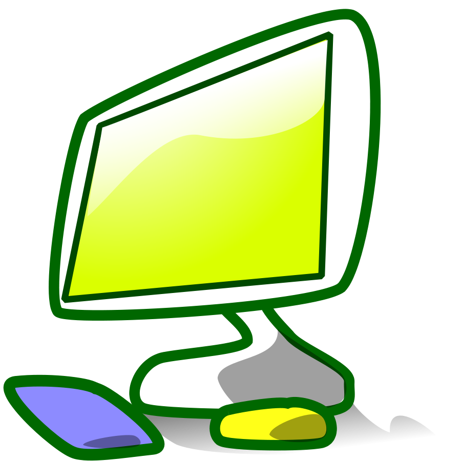 900x900 Image Of Computer Clipart