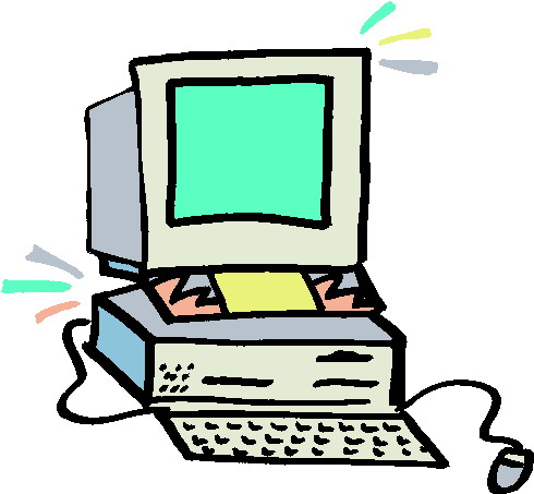 490x453 Computer Clipart
