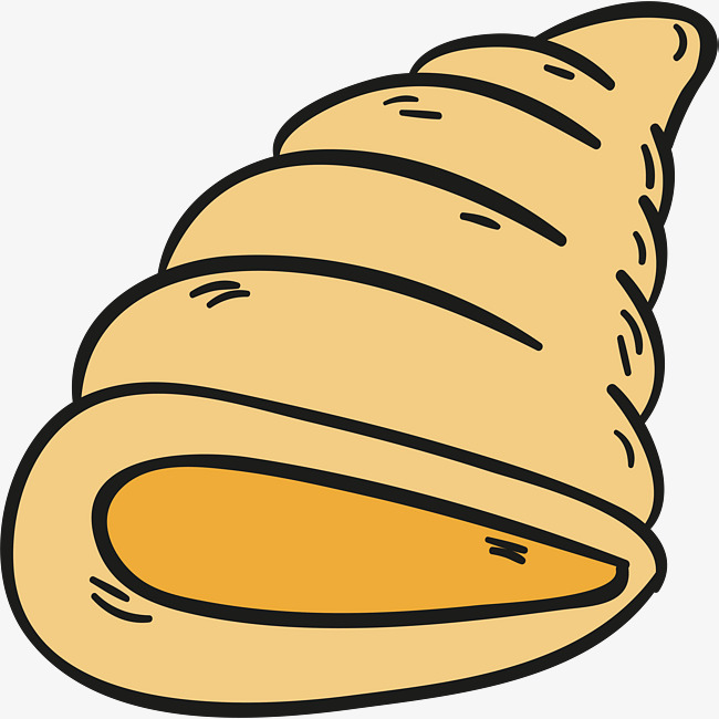 650x650 Cartoon Conch Design, Cartoon Conch, Exquisite Animal, Originality