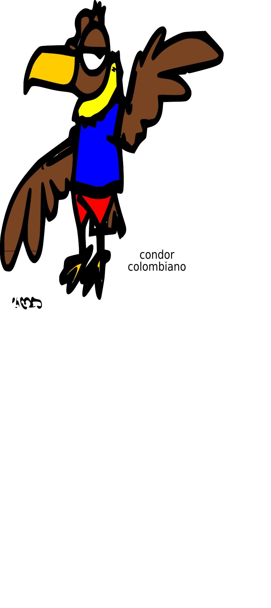 865x1937 Condor Clipart