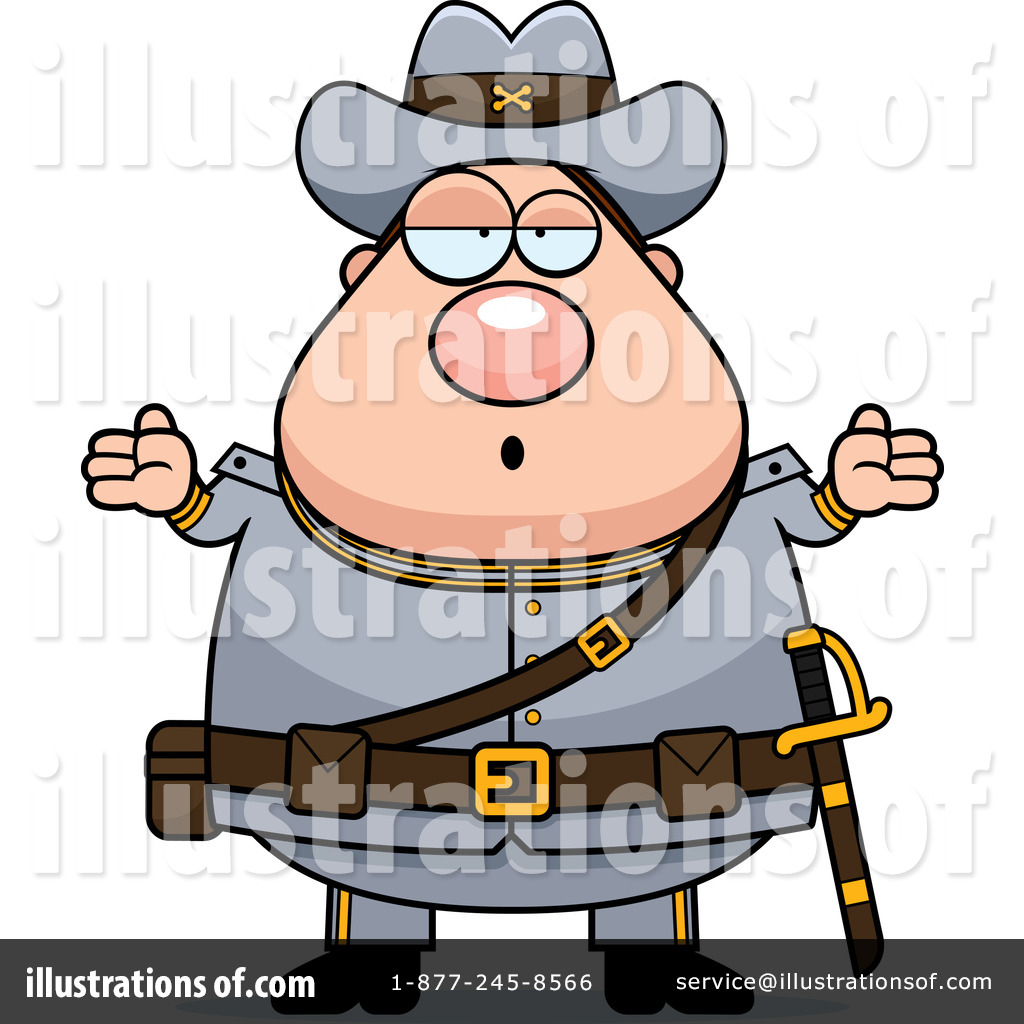 1024x1024 Confederate Soldier Clipart