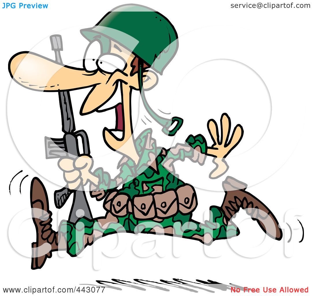 1080x1024 Royalty Free (Rf) Clip Art Illustration Of A Cartoon Running
