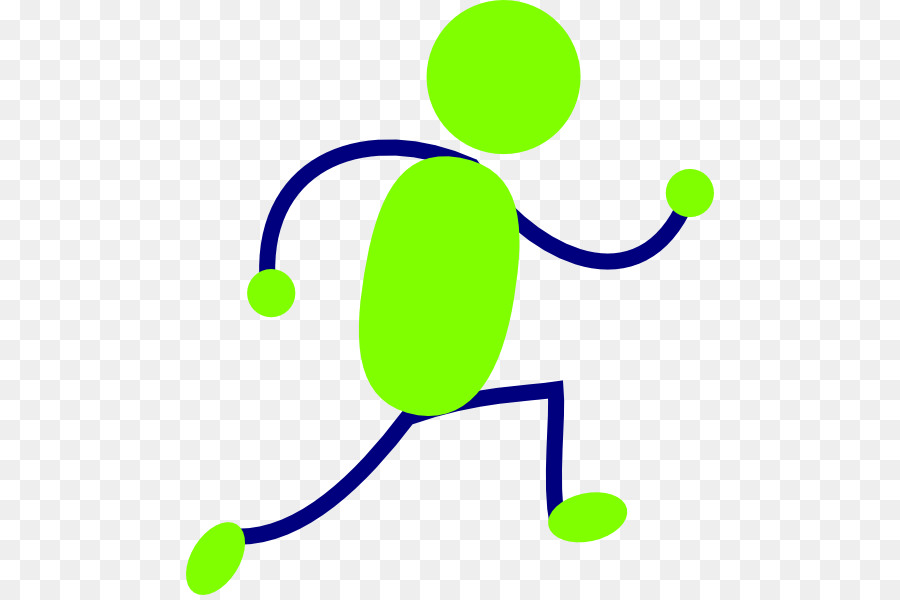 900x600 Running Stick Figure Animation Clip Art