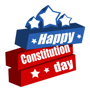 294x300 Clipart Constitution Day Vector Illustration Royalty Free Stock