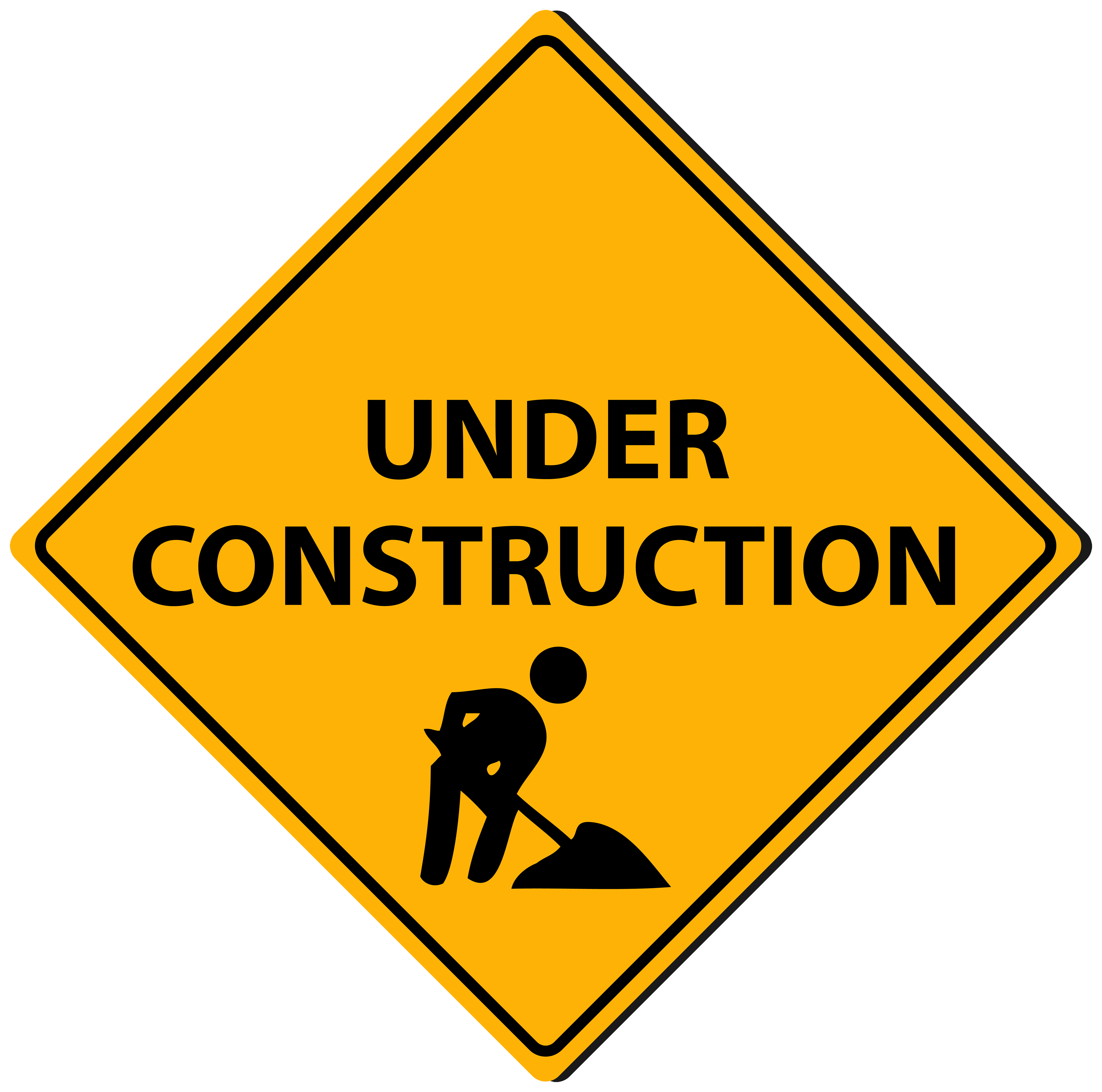 5000x4953 Collection Of Under Construction Clipart Png High Quality