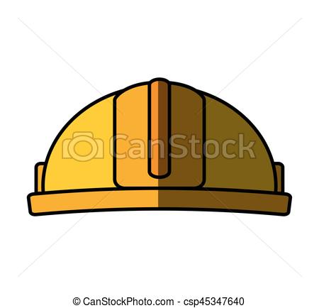 450x434 Construction Helmet Isolated Icon Vector Illustration Design Eps