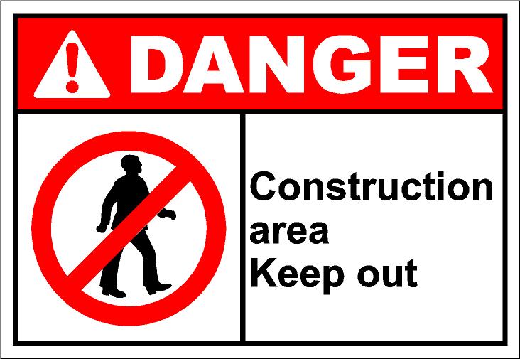 732x505 Construction Area Clipart