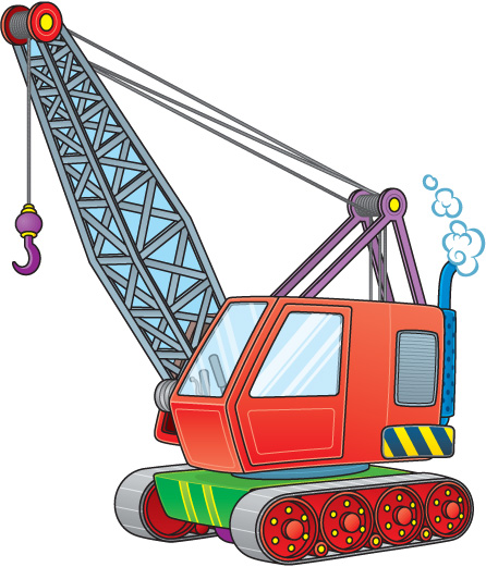 446x521 Crane Construction Clipart, Explore Pictures