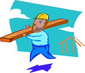 300x258 Construction Worker Clip Art