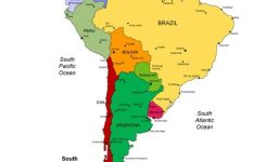 245x150 Seven Continents Map 7 Continents Of The World Interesting Facts