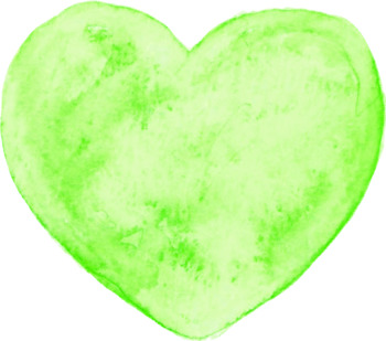 350x309 Customizable Watercolor Candy Conversation Heart Clip Art Tpt