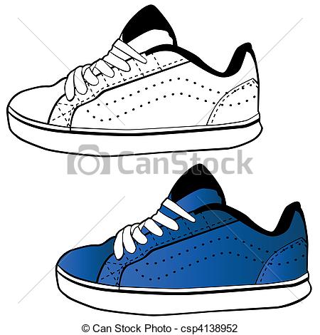 450x470 Running Shoes Drawing Clipart Panda