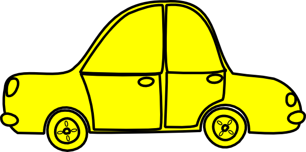 600x299 Car Outline Clip Art