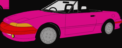 400x158 Convertible Clipart Free Clipartpig