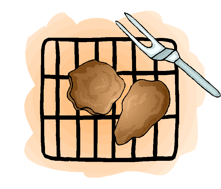 840x717 Grill Food Clipart